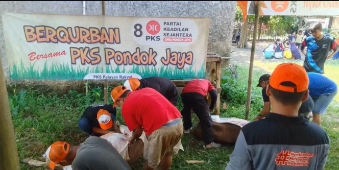 
					DPRa PKS Pondok Jaya Distribusikan 500 Bungkus Daging Kurban ke Warga Kelurahan Pondok Jaya