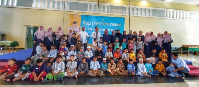 
					Muslimat Al Huda Tugu Cimanggis Depok bersama PT ZAP gelar aksi sosial khitanan massal.