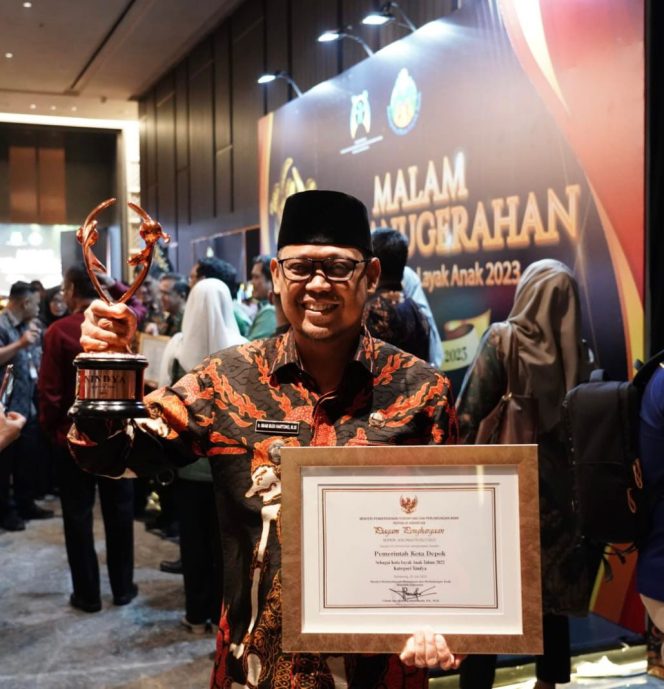 
					Mantap, Depok Kembali Raih Penghargaan Kota Layak Anak Predikat Nindya, 6 Kali Berturut-turut