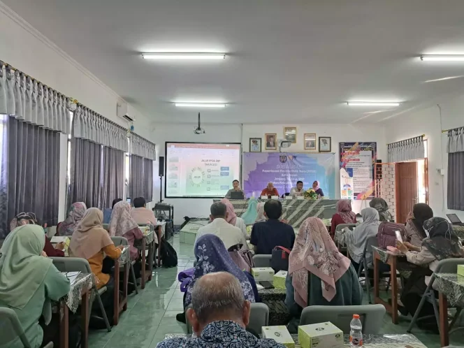 
					Sosialisasi PPDB Tahun Ajaran 2023/2024 Jenjang SMP, di Aula SMPN 3, Selasa (20/06/23).
