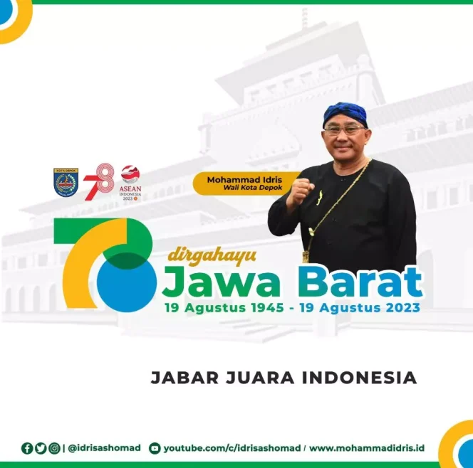 
					Ucapan Wali Kota Depok, Mohammad Idris. (Foto: tangkapan layar Instagram Wali Kota Depok)