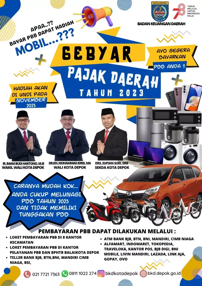 
					E flyer gebyar pajak PBB