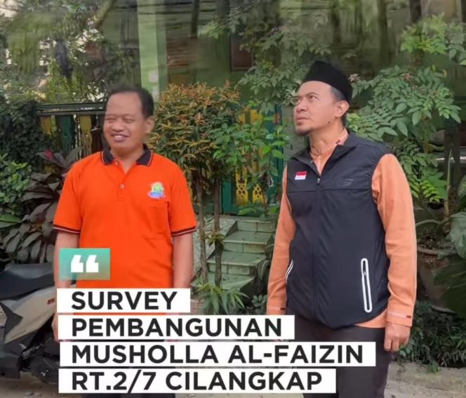 
					Anggota DPRD Depok FPKS Ade Firmansyah Survey Pembangunan Mushola Al-Faizan Cilangkap