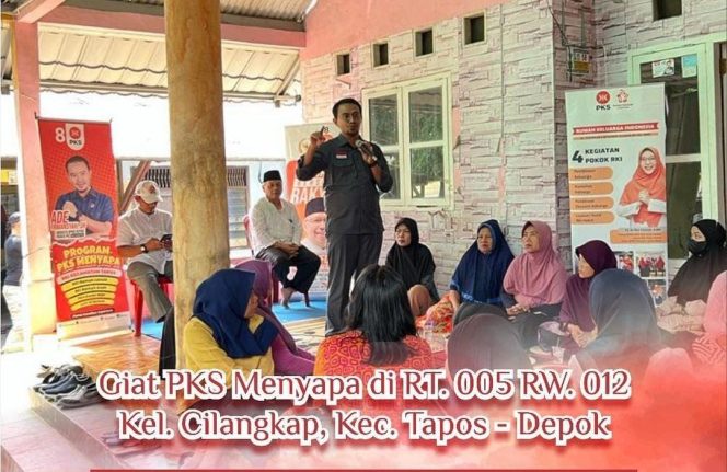 
					Hadiri PKS Menyapa di RT 005 Kelurahan Cilangkap, Ade Firmansyah Didoakan Kembali Terpilih di 2024