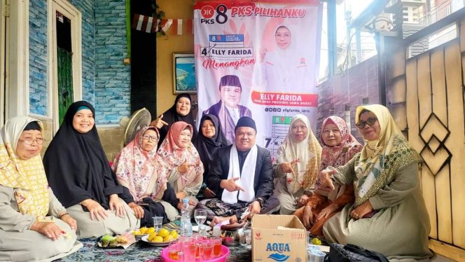 
					Aleg PKS Depok Khairulloh Ahyari Hadiri Pengajian Lingkungan di Sawangan