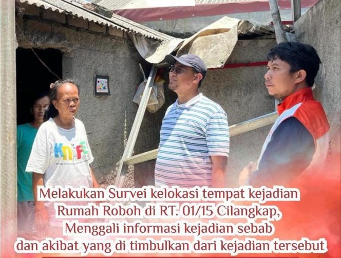 
					Anggota DPRD Depok FPKS Ade Firmansyah Survei Rumah Roboh di RT 01 Cilangkap