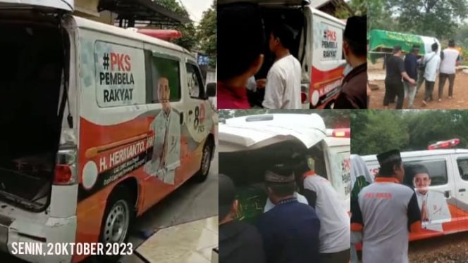 
					AMBULANCE PKS ANTAR SEORANG HAMBA PILIHAN KE TEMPAT PERISTIRAHATAN TERAKHIR