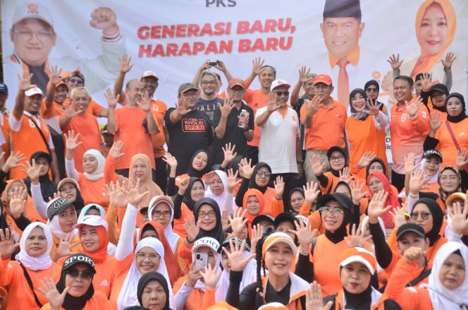 
					Bersama Tim Emak Emak Caleg PKS Desiana Akan Meriahkan Senam Amin