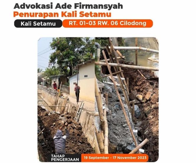 
					Anggota DPRD Depok FPKS Ade Firmansyah Berhasil Advokasi Penurapan Kali Setamu