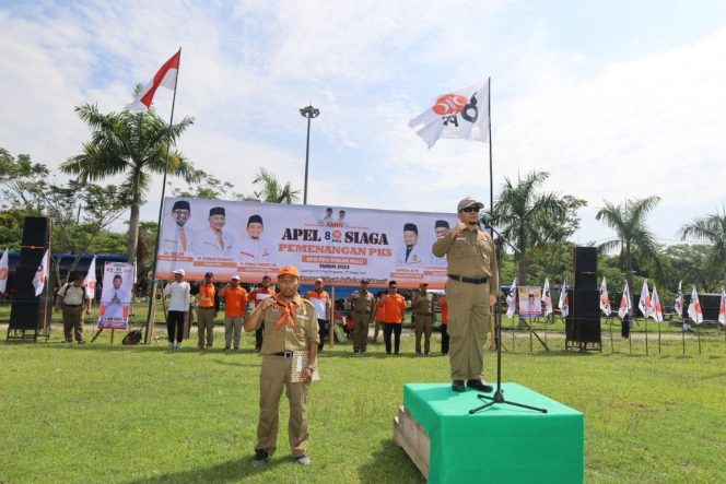
					PKS Dikota Ini Gelar Apel Siaga Pemenangan Pemilu 2024 di Tiga Kabupaten Secara Serentak