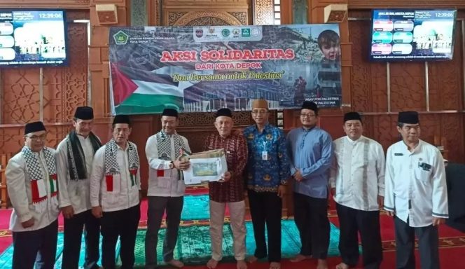 
					Kemenag Kota Depok Galang Dana untuk Palestina: Aksi Solidaritas di Masjid Balai Kota