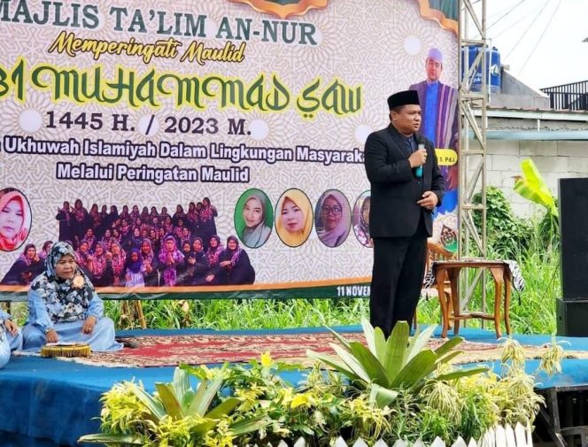 
					Anggota DPRD Depok FPKS Khairulloh Ahyari Hadiri Peringatan Maulid Nabi di Majelis Taklim An-Nur Duser