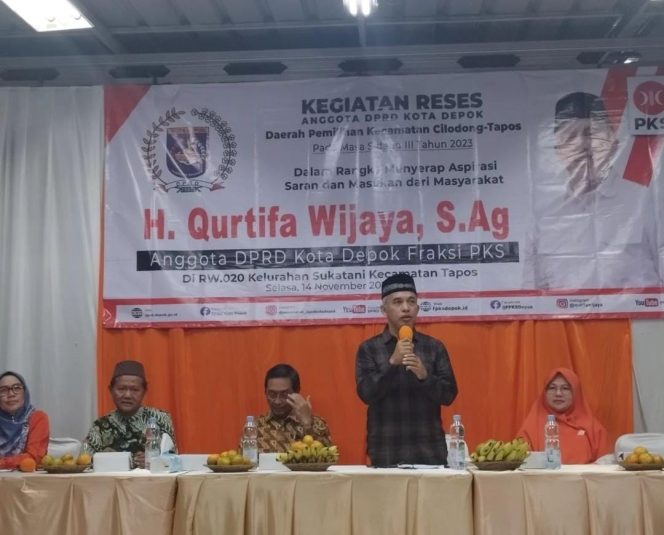 
					Serap Aspirasi Masyarakat, Qurtifa Wijaya Gelar Reses di RW 022 Sukatani Tapos