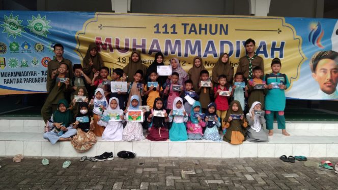 
					Perkuat Nilai KeIslaman kepada Anak TPQ AlHukama dari Pengabdian Siswa SMAM 4 Depok