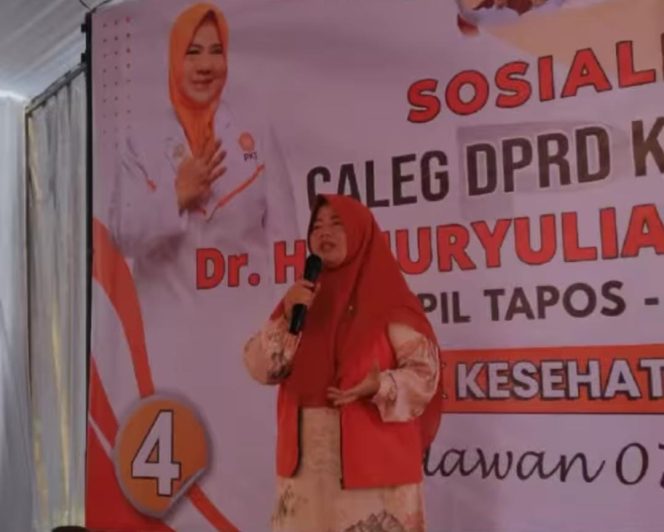 
					Calon Anggota DPRD Kota Depok Nuryuliani Hadiri Sosialisasi dan Cek Kesehatan Gratis di Sukatani