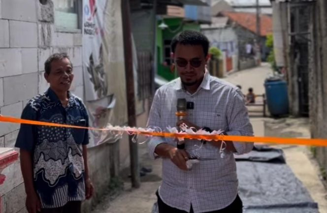 
					Ade Firmansyah Resmikan Jembatan Penghubung RT 03 Sukamaju Baru