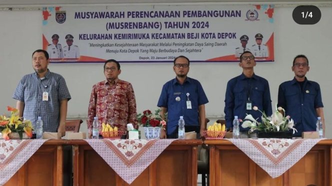 
					Ketua DPRD Kota Depok Hadiri Musrenbang Kelurahan Kemirimuka