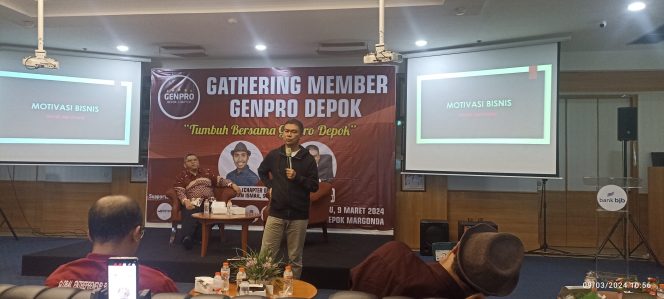 
					Berikan Ilmu Bisnis Pada Anggota, Genpro Depok Hadirkan Ustaz Abu Syauqi Pada Acara Gathering