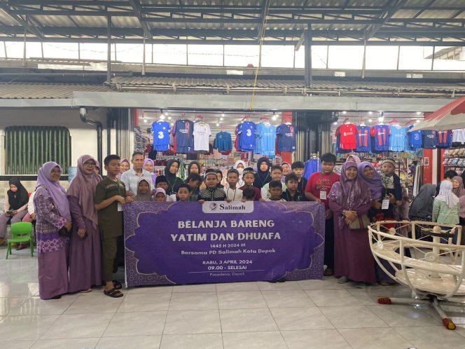 
					Salimah Depok Bahagiakan Yatim dan Dhuafa di Bulan Ramadhan