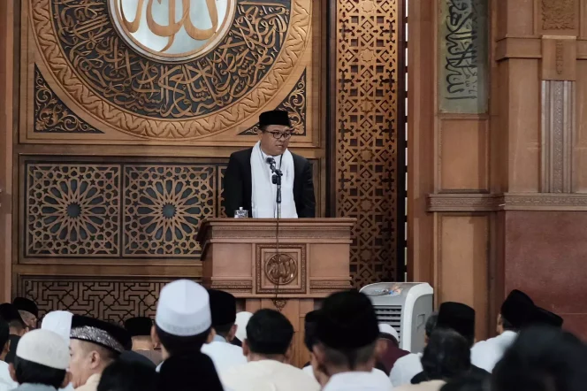 
					Jadi Khatib Salat Iduladha, Khairullah Ahyari Sampaikan Makna Keyakinan Berkurban