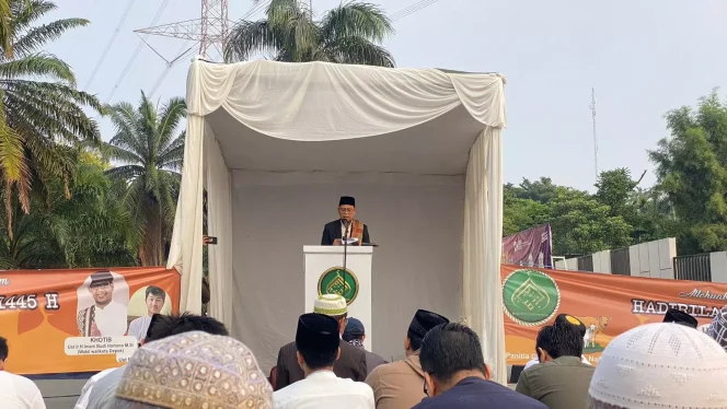 
					Jadi Khotib Shalat Idul Adha, Wakil Wali Kota Sampaikan Idul Adha Sebagai Momentum Ikuti Perintah Allah SWT