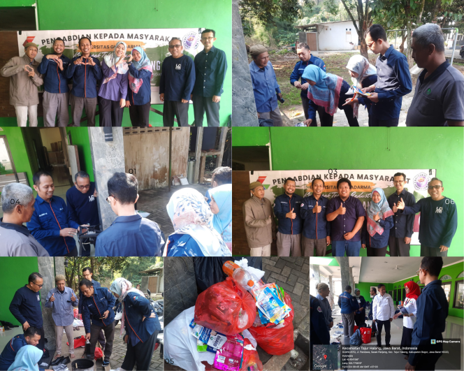 
					Tim Teknik Industri Memberikan Edukasi Pengolahan Sampah Plastik Sebagai Bahan Baku Eco Paving Blok
