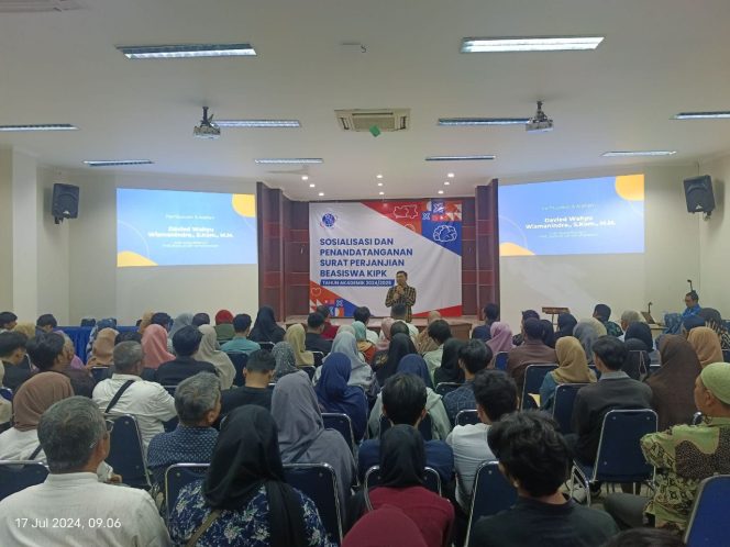 
					Sosialisasi dan Penandatanganan Surat Perjanjian Beasiswa TA. 2024/2025