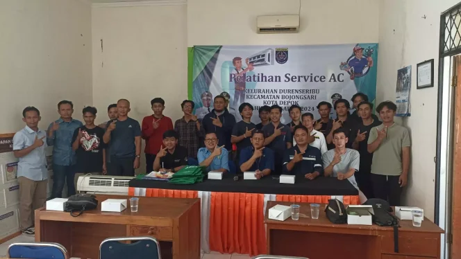 
					Ikuti Pelatihan Servis AC, 20 Warga Duser Siap Jalani Uji Kompetensi