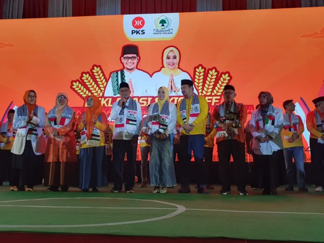 
					Deklarasi Imam dan Ririn Resmi: Maju di Pilkada Depok 2024 Semangat “Depok Berkarya Sejahtera Untuk Semua”