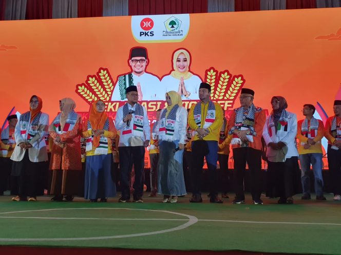 
					Deklarasi Resmi Pasangan Imam Budi Hartono dan Ririn Farabi Arafiq: Targetkan 80 Persen Suara di Pilkada Depok 2024