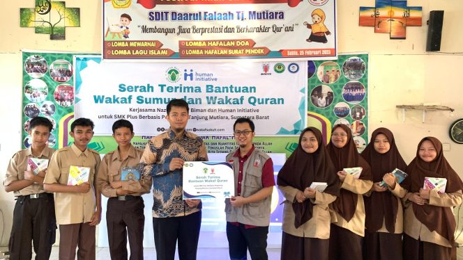 
					Nazhir Wakaf Biman Distribusikan Program Wakaf Sumur dan Wakaf Quran di Pesantren Sumatera Barat