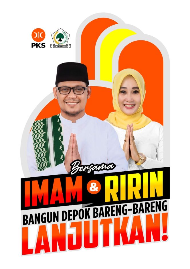 
					Imam Budi Hartono-Ririn Farabi Siapkan Kejutan di Pengundian Nomor Urut Pilkada Depok