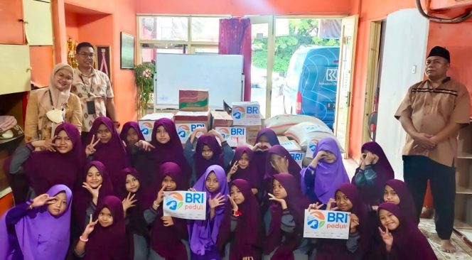 
					BRI RO Jakarta 2 Berbagi Kebahagiaan dengan Anak Yatim di Yayasan Mizan Amanah