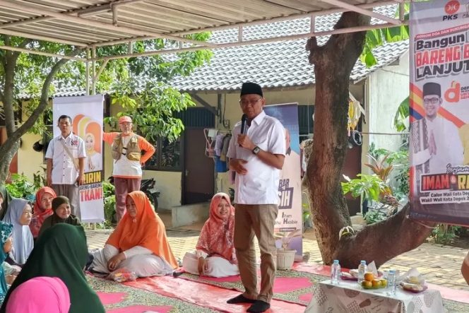 
					Imam Budi Hartono Temui Ratusan Emak-Emak di Tugu: Sosialisasi Pilkada dan Layanan Kesehatan Gratis