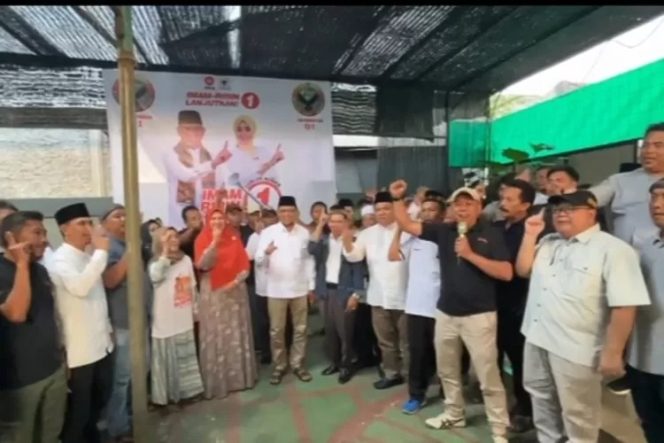 
					Imam Budi Hartono Kampanye di Posko Kemenangan D’Bar, Relawan Targetkan 80 Persen Suara di Duren Mekar dan Duren Seribu