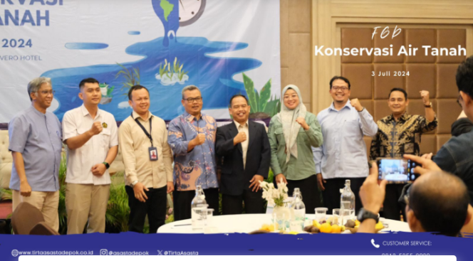 
					PT.Tirta Asasta Kota Depok Gelar FGD Konversi Air Tanah