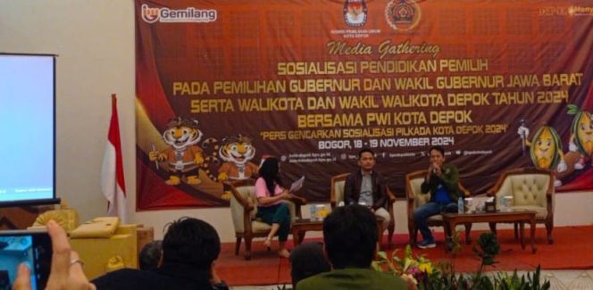 
					Gencarkan Sosialisasi Pilkada KPU Depok Gandeng PWI, Optimis Partisipasi Pemilih Capai 80 Persen