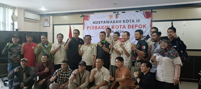 
					PERBAKIN Depok Gelar Muskot ke -3, H. Imam Musanto Kembali Terpilih Sebagai Ketua Periode 2024 – 2028