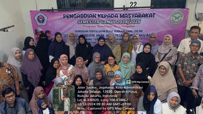 
					ABDIMAS PEMBERIAN PENYULUHAN BIJAK BERMAIN GAME ONLINE PADA KELOMPOK BELAJAR BINA CENDIKIA LENTENG AGUNG – JAKSEL