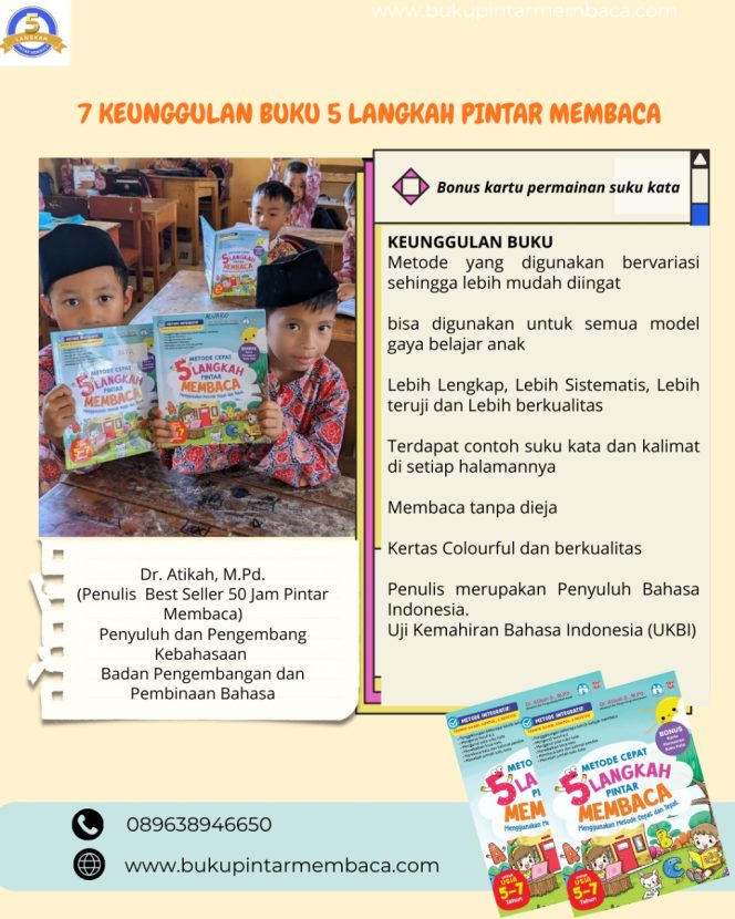 
					Hadir untuk anak anak Indonesia