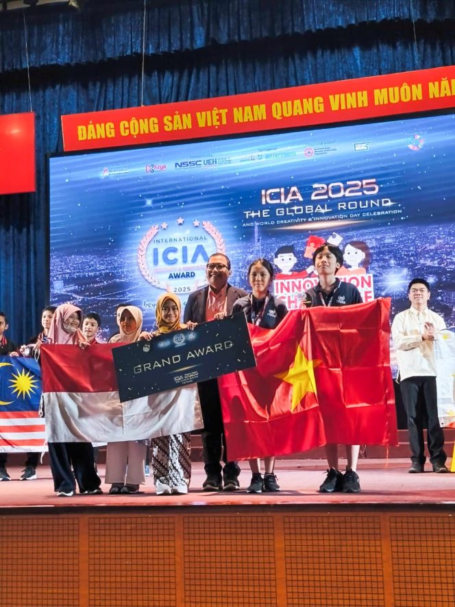 
					Siswi SDIT Nurul Fikri Raih Grand Award di Ajang Internasional ICIA 2025 Vietnam Lewat Proyek Inovatif “The Precious Foods”