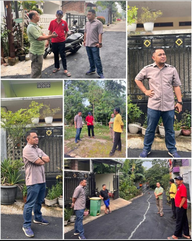 
					Anggota DPRD Depok, Bang Dayat: Jalan Lingkungan Mulus, Warga Sumringah