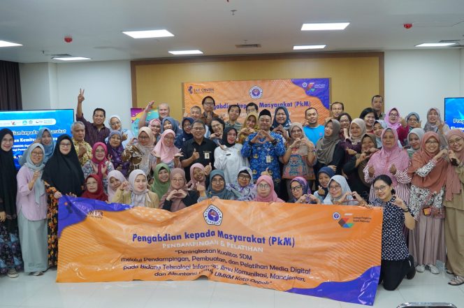 
					Pengabdian kepada Masyarakat Gunadarma Dorong Inovasi UMKM melalui Workshop Digitalisasi Konten dan Strategi Pemasaran Live Selling