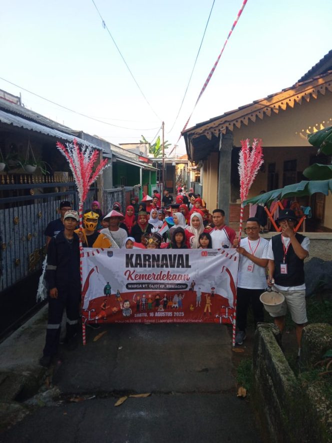 
					Warga RT 06/01 Rawageni Kelurahan Ratu Jaya Meriahkan HUT RI dengan Karnaval Kemerdekaan