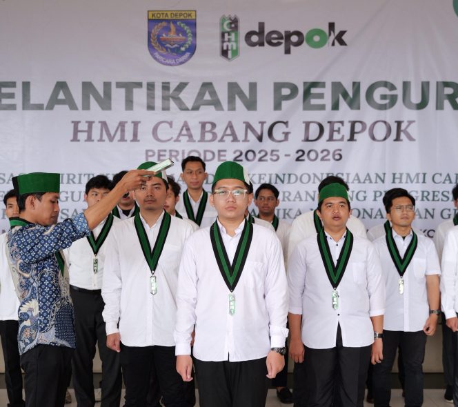 
					HMI Cabang Depok Resmi Dilantik, Usung Gagasan Pembaharuan Arah Gerak Kaderisasi
