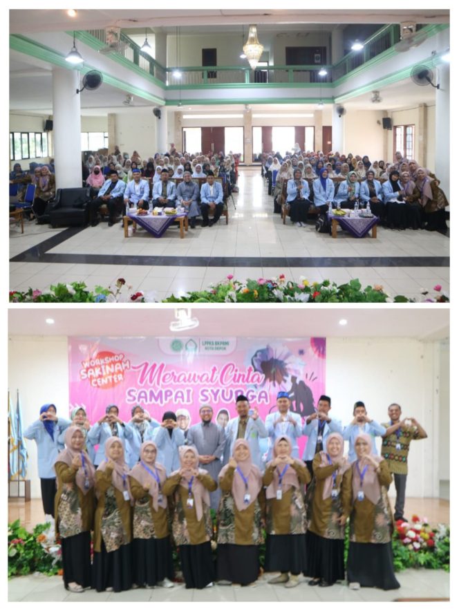 
					Workshop Sakinah Center LPPKS BKPMRI Depok 2025, Tema : Merawat Cinta Sampai Surga