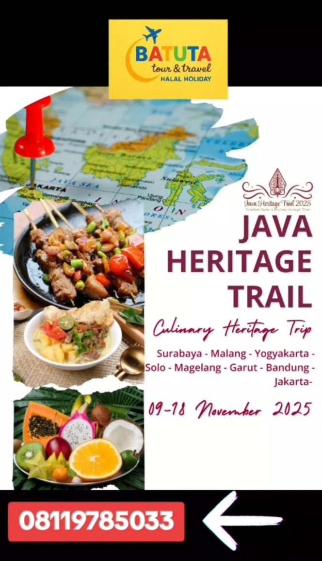 
					Jelajah Jawa, Rasakan Warisan yang Hidup