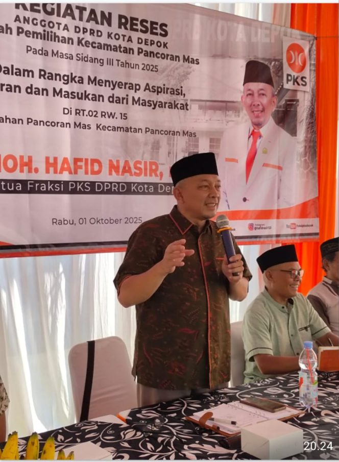 
					Hafid Nasir: Mudah-mudahan Puskesmas Kelurahan Pancoran Mas Termasuk yang Diprioritaskan untuk Pembangunan Tahun 2026