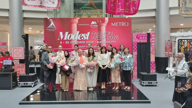 
					METRO Modest Fashion Week 2025 di Margocity Depok, Hadirkan Puluhan Brand Ternama Hingga Diskon Hingga 50% 