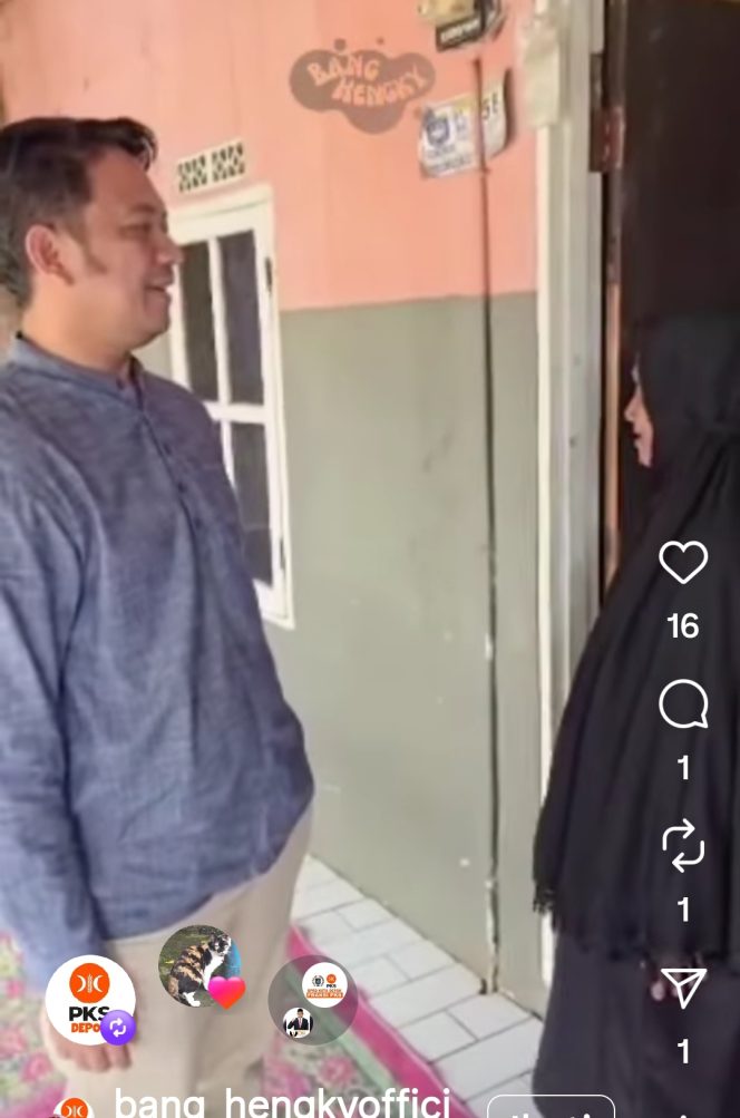 
					Hengky, Ketua Komisi C DPRD Depok, Tinjau Rumah Warga Hampir Roboh, Dorong Pemkot Segera Lakukan Perbaikan Dalam Program RTLH